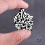 Punk Pentagram Skull Stainless Steel Pendant