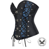 Punk Retro Lace-Up Court Corset