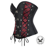 Punk Retro Lace-Up Court Corset