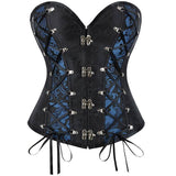 Punk Retro Lace-Up Court Corset 02 | Gthic.com