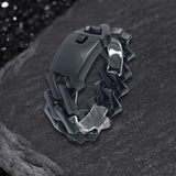 Punk Rhombus Cuban Chain Stainless Steel Bracelet