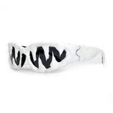 Punk Sharp Teeth Design Drip Glue PC Sunglasses