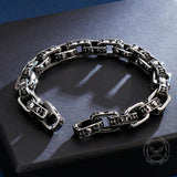 Pulsera de acero inoxidable con flecha de águila