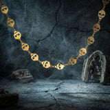 Punk Skull Stainless Steel Chain Necklace