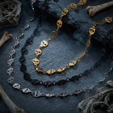 Punk Skull Stainless Steel Chain Necklace