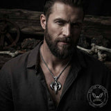 Punk Trident Eagle Claw Stainless Steel Pendant | Gthic.com