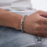 Punk Versatile Stainless Steel Patchwork Bracelet | Gthic.com
