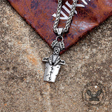 Punk Viking Sword Rune Stainless Steel Nordic Pendant