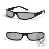 Punk Y2K Narrow Frame Colorful UV-Proof PC Sunglasses | Gthic.com