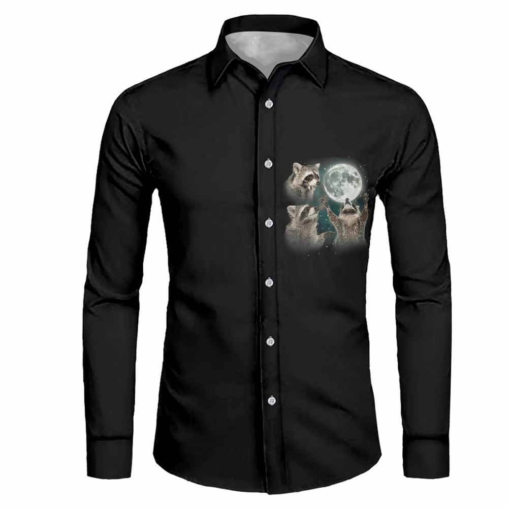 Rosarymoon Off Shoulder Raccoon Tunic Raccoons Howling At Rosarymoon Off Shoulder Raccoon Tunic Raccoons Howling At