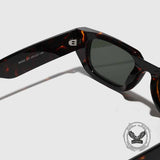 Retro All-Match Square Frame PC Sunglasses