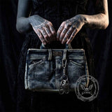 Retro Denim Jeans-Style Versatile Handbag | Gthic.com