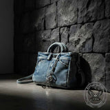Retro Denim Jeans-Style Versatile Handbag