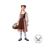 Retro Floral Farm Pastoral Parent-Child Dress Set