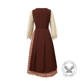 Retro Floral Farm Pastoral Parent-Child Dress Set