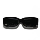 Retro Modern Square Small Frame PC Sunglasses | Gthic.com