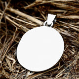 Retro Roaring Bear Stainless Steel Animal Pendant