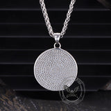 Retro Scorpion Stainless Steel Animal Round Pendant