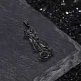 Retro St. George Slay Dragon Stainless Steel Pendant