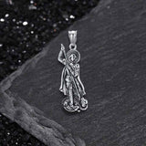 Retro St. George Slay Dragon Stainless Steel Pendant