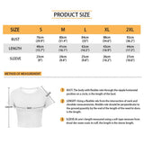 Love Skull Flower Tight Navel-Exposed Crop T-Shirt | Gthic.com