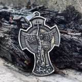 Saint Michael Stainless Steel Religion Pendant | Gthic.com