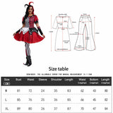 Scary Clown Cosplay Party Halloween Costume