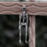 Scary Skeleton Alloy Earrings