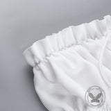 Sexy Elastic Pleated Lace-Up Cropped Tube Top | Gthic.com