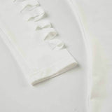 Sexy One-Shoulder Hollow Burnt Flower Dress