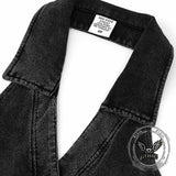 Sexy V-Neck Backless Sleeveless Halter Bodysuit