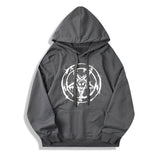 Sigil of Baphomet Cotton Pullover Hoodie | Gthic.com