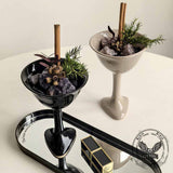 Simple Aromatherapy Goblet Cup Crystal Stone Figurine