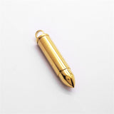 Simple Bullet Stainless Steel Openable Pendant