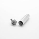 Simple Bullet Stainless Steel Openable Pendant