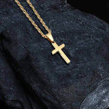 Simple Cross Stainless Steel Pendant | Gthic.com