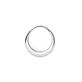 Simple Oval Shape G23 Titanium Pierced Nose Ring