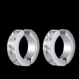 Simple Pattern Design Stainless Steel Ear Cuffs | Gthic.com