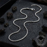 Simple Shimmering Stainless Steel Clavicle Necklace