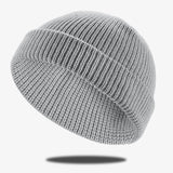Simple Solid Color Cuffed Beanie Hat | Gthic.com