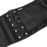 Simple Solid Color Short Lace-Up Palace Corset | Gthic.com