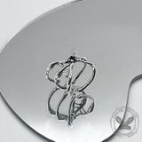 Simple Spider Web Sterling Silver Open Ring | Gthic.com