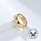 Simple Tapered Self-Defense Stainless Steel Ring