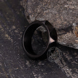 Simple Tapered Self-Defense Stainless Steel Ring