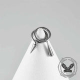 Simple Teardrop Tapered G23 Titanium Piercing Earrings
