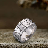 Simple Tire Stainless Steel Ring | Gthic.com