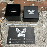 Simple Twist Stainless Steel Ring