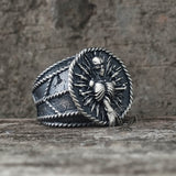 Skeleton Bones Sterling Silver Skull Ring