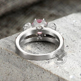 Skeleton Guard Zircon Stainless Steel Skull Ring