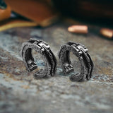 Skull Hand Stainless Steel Ear Cuffs | Gthic.com